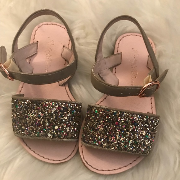 ruby & bloom Other - Toddler sparkle sandals by Ruby & Bloom